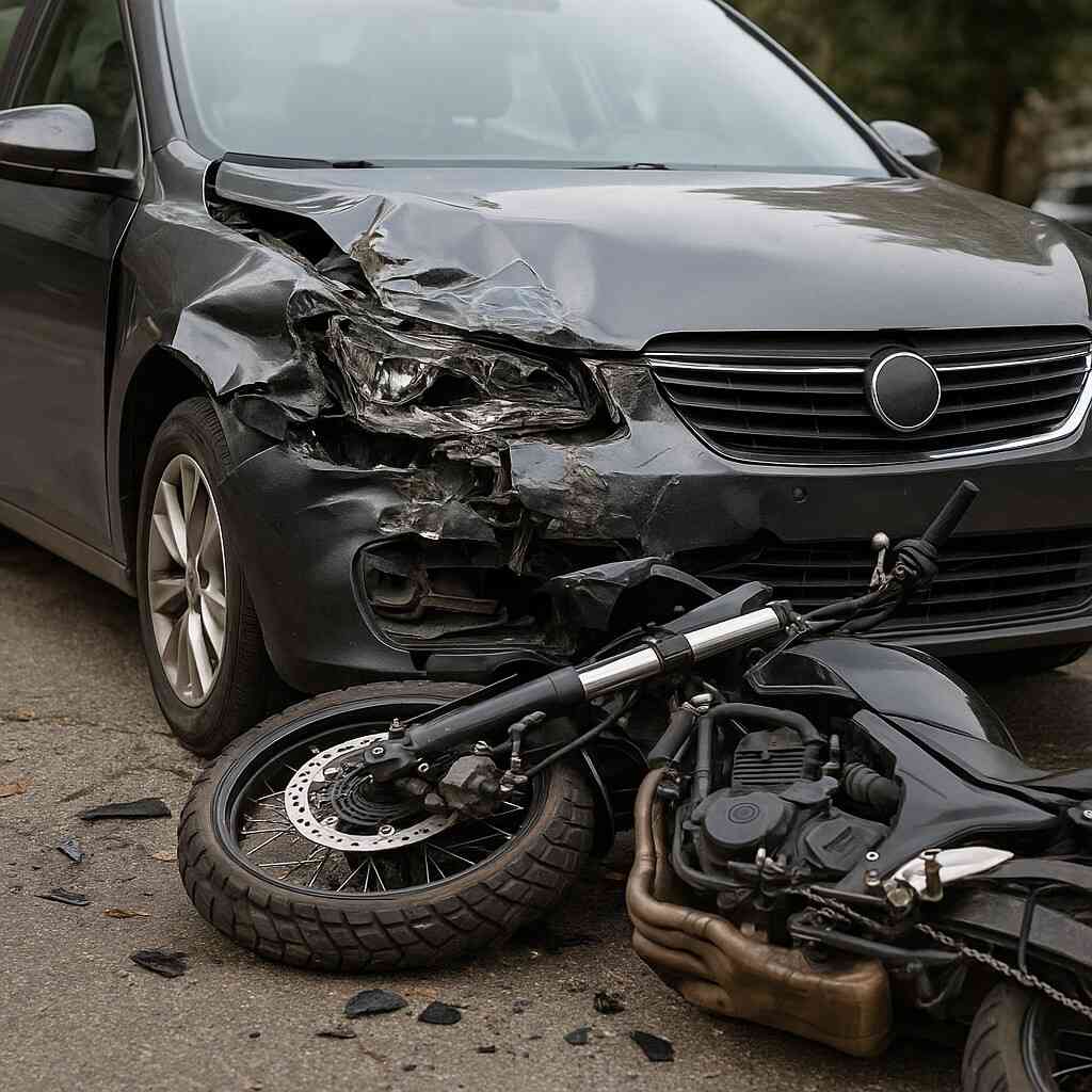 drunk driver hits motorcycle
