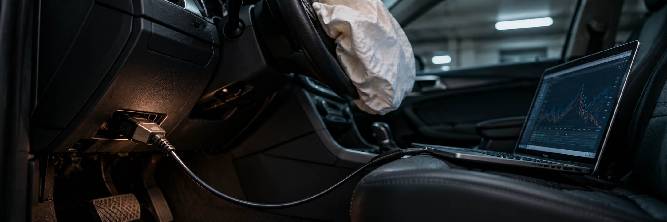 event data recorder in a car accident
